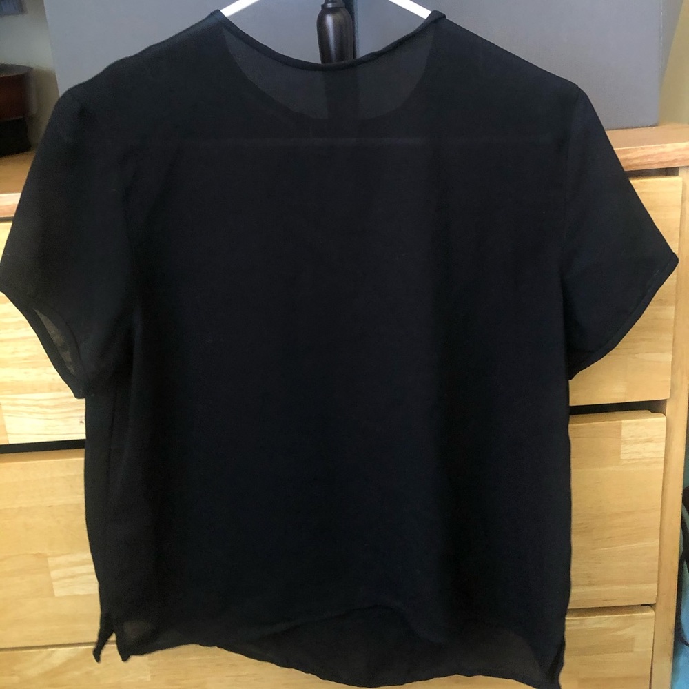 Sheer Black T-shirt